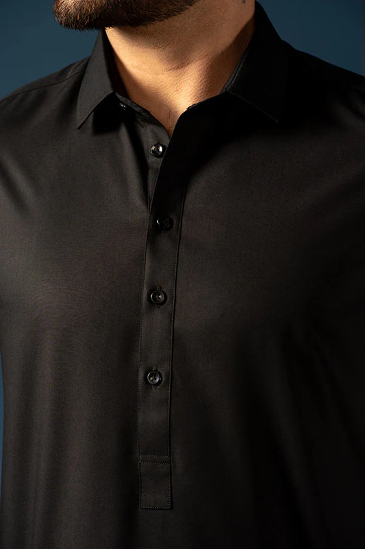 Black Collar Shalwar Kameez